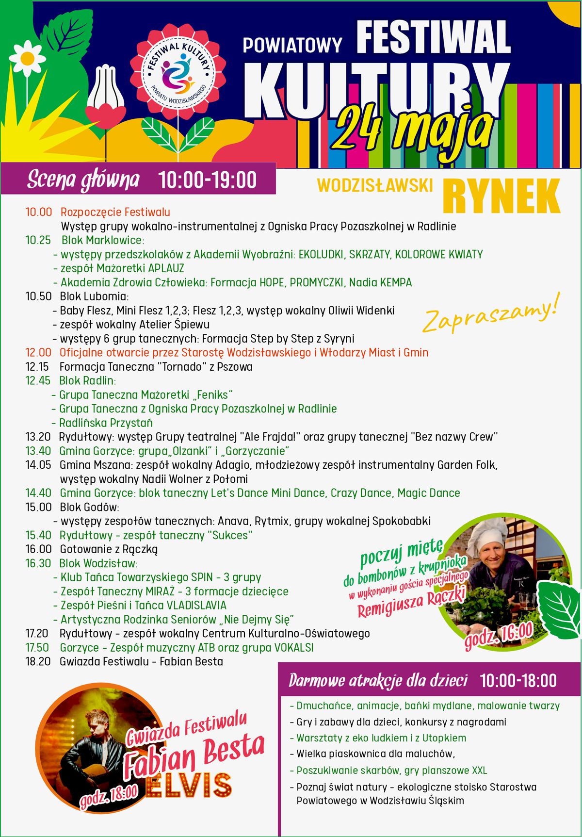 Powiatowy Festiwal Kultury w Wodzisławiu Śląskim